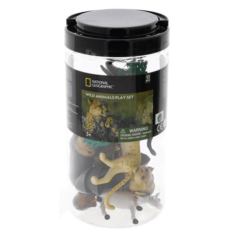 Comprar Bote 8 Piezas Animales Salvajes Precio 12,99€ 4897052358656