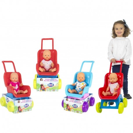 SILLA Y MUÑECA 35 CMS VINILO