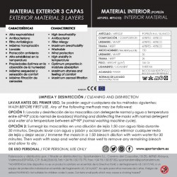 MASCARILLA TANDEM ADULTO VARIOS MODELOS 2