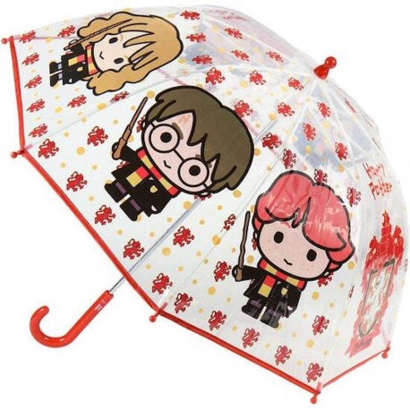 HARRY POTTER PARAGUAS TRANSPARENTE