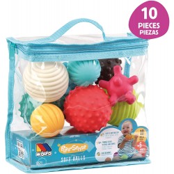 BOLSA BOLAS SENSORIALES 10 PIEZAS