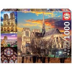 PUZZLE 1000 PIEZAS COLLAGE DE NOTRE DAME