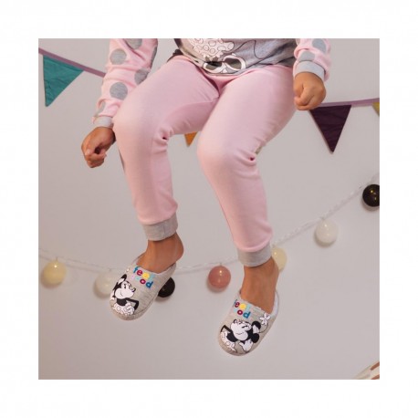MINNIE MOUSE ZAPATILLAS DE CASA JUVENILES