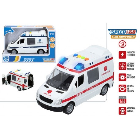 AMBULANCIA LUZ Y FRICCION
