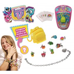 CHARM U PULSERAS + 8 COLGANTES
