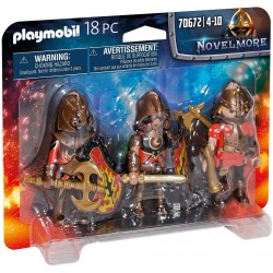 PLAYMOBIL SET DE 3 BANDIDOS DE BUMHAM