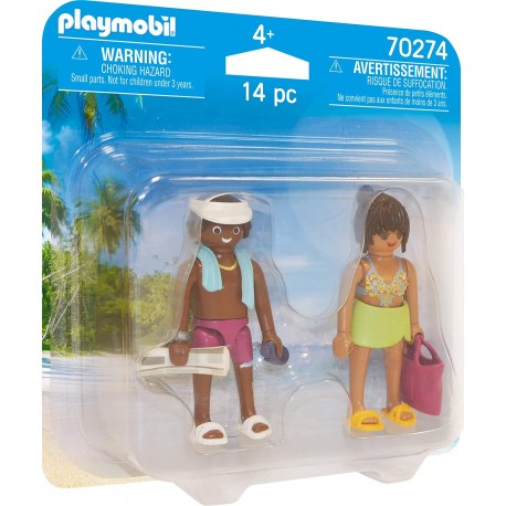 PAREJA DE VACACIONES PLAYMOBIL 70274