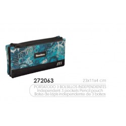 TANDEM PORTATODO 3 BOLSILLOS INDEPENDIENTES