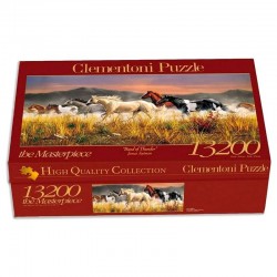 PUZZLE 13200 PIEZAS MANADA DE CABALLOS 2