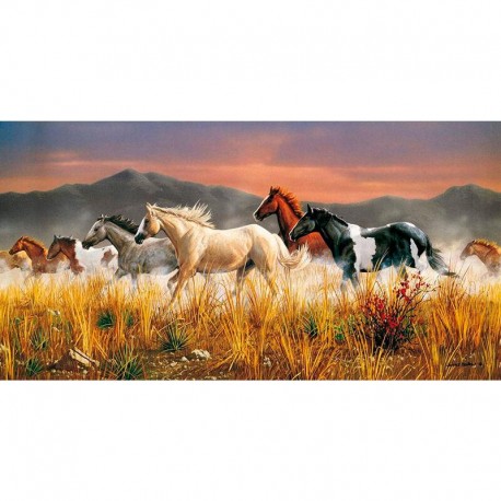 PUZZLE 13200 PIEZAS MANADA DE CABALLOS