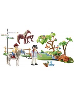 PASEO EN PONI PLAYMOBIL 70512 2