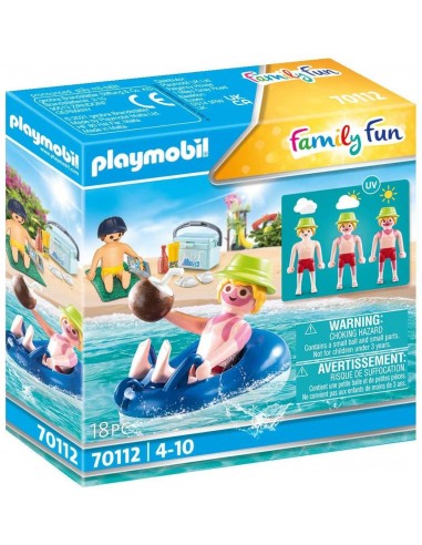 NADADOR CON FLOTADOR PLAYMOBIL 70112