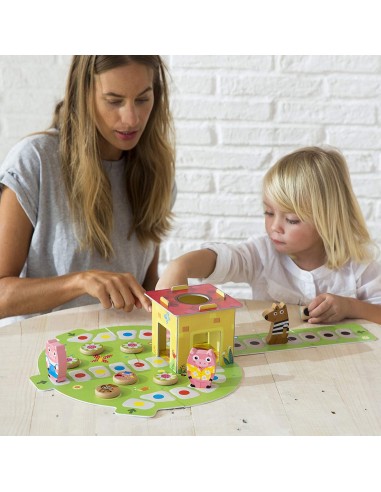 LOS 3 CERDITOS JUEGO DE MESA PREESCOLAR