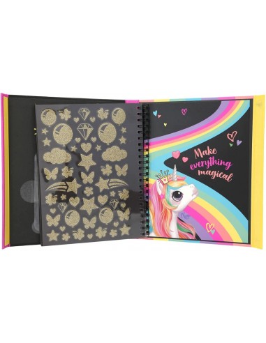 UNIDORNIO LIBRO PARA COLOREAR NEON