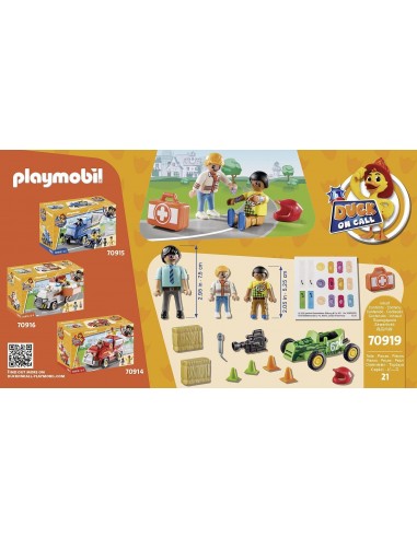 DUCK ON CALL ACCION AMBULANCIA AYUDA...