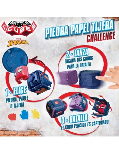 CUBO DE COMBATE SPIDERMAN