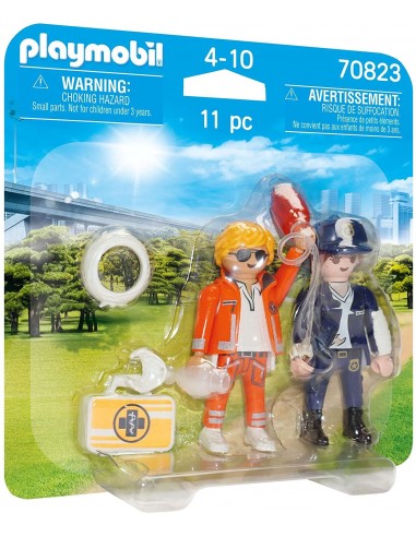 DUO PACK DOCTOR Y POLICIA PLAYMOBIL...
