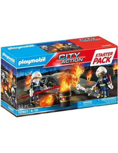SIMULACRO DE INCENDIO PLAYMOBIL 70907