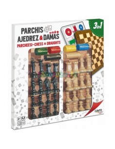 AJEDREZ PARCHIS DAMAS CON...