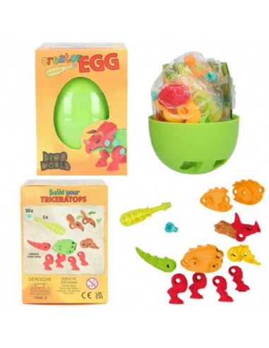 DINO WORLD HUEVO DE CONSTRUCCION