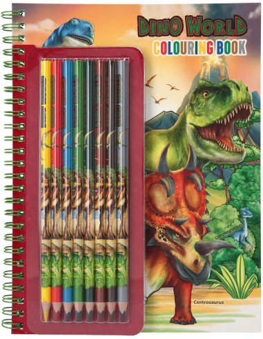 DINO WORLD LIBRO DE COLOREAR