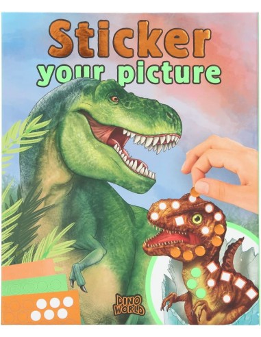 DINO WORLD STICKER YOUR PICTURE