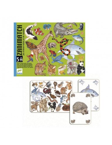 CARTAS ZANIMATCH DJECO