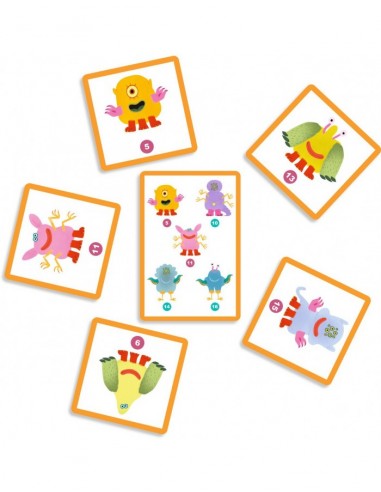 CARTAS MONSTRE TOI DJECO