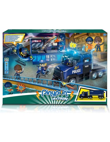 PIN Y PON ACTION SUPER CAMION DE POLICIA