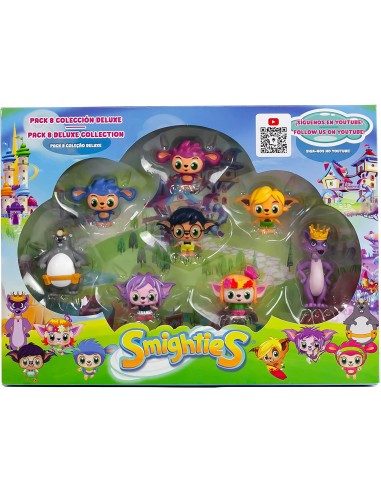 SMIGHTIES PACK DE 8 FIGURAS DELUXE