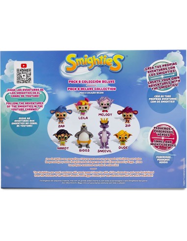 SMIGHTIES PACK DE 8 FIGURAS DELUXE