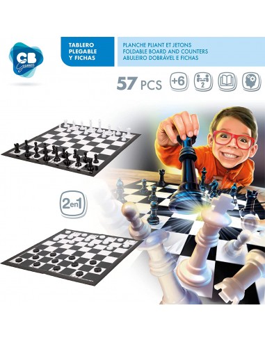 JUEGO DE AJEDREZ Y DAMAS