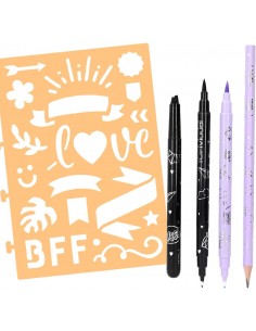 TOP MODEL SET DE LETERING 2