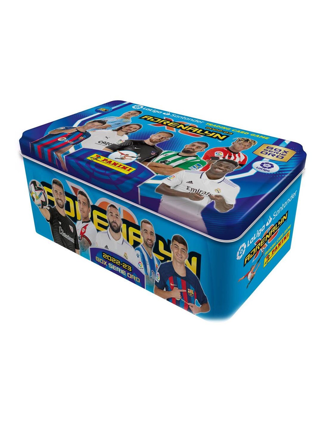 TIN BOX SERIE ORO ADRENALYN 2023 CON 45 CARTAS