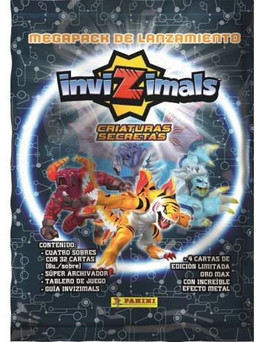 INVIZIMALS MEGA PACK CON 4 SOBRES