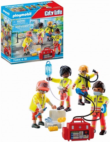 EQUIPO DE RESCATE PLAYMOBIL 71244