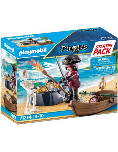 STARTER PACK  PIRATA CON BOTE DE...