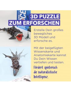 PUZZLE 3D ECO TIBURON BLANCO 2