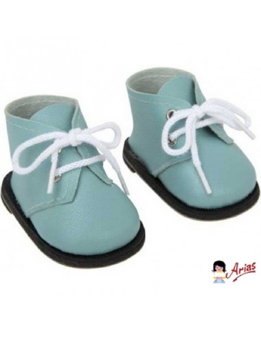 BOTAS VERDES PARA MUÑECOS DE 45 CMS