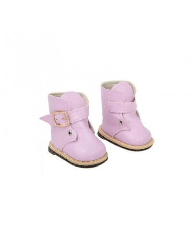 BOTAS ROSAS PARA MUÑECOS DE 45 CMS