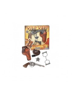 ESTUCHE WILD WEST SET 8 TIROS