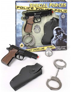 PISTOLA DE POLICIA 8 TIROS...