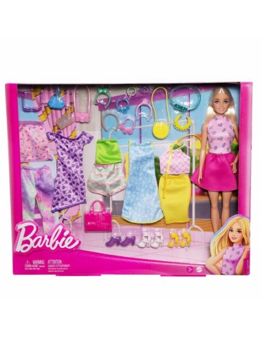 BARBIE MUÑECA FASHION CON ACCESORIOS