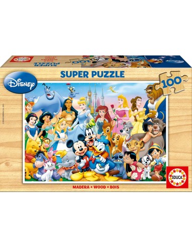 DISNEY  SUPER PUZZLE DE 100 PIEZAS