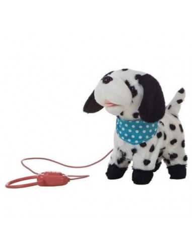 PERRITO DALMATA ANDA Y LADRA 24 CMS