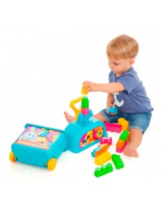 CARRITO CON 20 BLOQUES AZUL 2