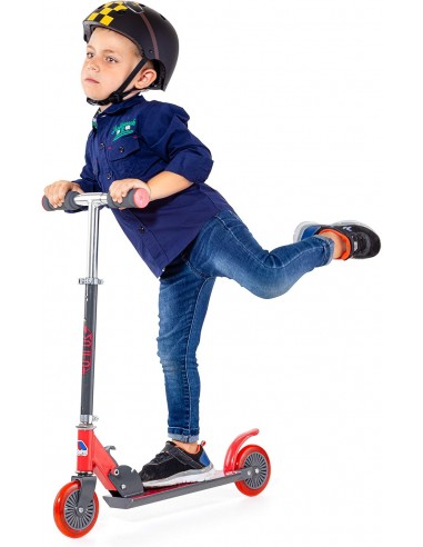 PATINETE 2 RUEDAS PLEGABLE ROJO