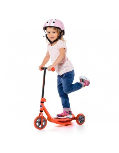 MI PRIMER PATINETE ROJO