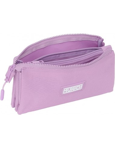 MUNICH BASICOS "LILA" PORTATODO TRIPLE