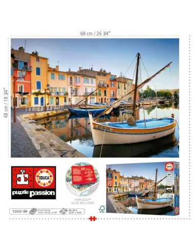 PUZZLE 1000 PUERTO DE MARTIGUES